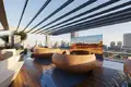 Kompleks mieszkalny New residence Jardin Astral with a swimming pool, a co-working area and lounge areas, Jumeirah Garden city, Dubai, UAE