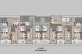 Пентхаус 4 комнаты 170 м² Akarca Koyu, Турция