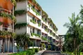 Wohnkomplex New residential complex with swimming pools, a spa and a restaurant near the ocean, Pererenan, Bali, Indonesia