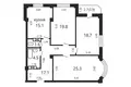Mieszkanie 3 pokoi 105 m² Mińsk, Białoruś