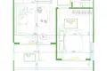 Квартира 2 комнаты 66 м² Средиземноморский регион, Турция