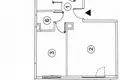 Appartement 3 chambres 62 m² Varsovie, Pologne