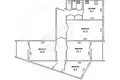 Wohnung 4 zimmer 79 m² Muchaviecki sielski Saviet, Belarus