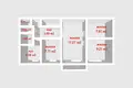 4 room apartment 59 m² Minsk, Belarus