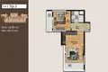 Apartamento 3 habitaciones 64 m² Mezitli, Turquía