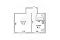 1 room apartment 24 m² Brest, Belarus