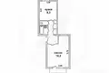 Apartamento 1 habitación 39 m² Telmy 1, Belarús
