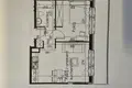 2 room apartment 36 m² Warsaw, Poland