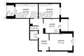 Apartamento 3 habitaciones 72 m² Muchaviecki sielski Saviet, Belarús