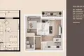 1 bedroom apartment 47 m² Podgorica, Montenegro