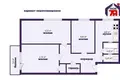 Квартира 3 комнаты 53 м² Минск, Беларусь
