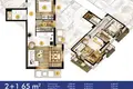 Wohnung 2 Schlafzimmer 46 m² Budva, Montenegro