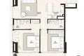 Wohnung 1 zimmer 36 m² Dubai, Vereinigte Arabische Emirate
