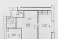 Apartamento 44 m² Minsk, Belarús