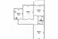 3 room apartment 77 m² Muchaviecki sielski Saviet, Belarus