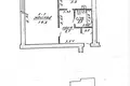 1 room apartment 43 m² Lasany, Belarus