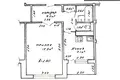 Квартира 1 комната 37 м² Минск, Беларусь
