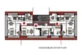 2 bedroom apartment 95 m² Oba, Turkey