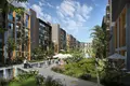 Complexe résidentiel Residential complex close to stores and shopping malls, in a prestigious area of the European part of Istanbul, Turkey