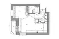 1 room apartment 45 m² Minsk, Belarus