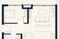 Wohnung 1 Schlafzimmer 54 m² Budva, Montenegro
