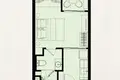 Studio 1 chambre 26 m² Sakhu, Thaïlande
