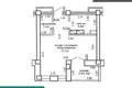 Mieszkanie 1 pokój 32 m² Mińsk, Białoruś