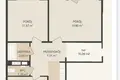 Квартира 3 комнаты 72 м² Варшава, Польша