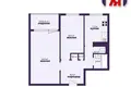 2 room apartment 49 m² Minsk, Belarus