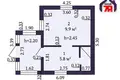 House 16 m² Starobinski sielski Saviet, Belarus
