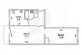 2 room apartment 45 m² Brest, Belarus