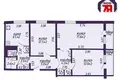 Appartement 3 chambres 71 m² Minsk, Bélarus