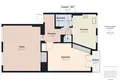 Mieszkanie 2 pokoi 65 m² Warszawa, Polska