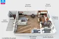 Mieszkanie 4 pokoi 107 m² Raczkuny, Litwa