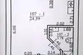 Wohnung 1 zimmer 28 m² Kaunas, Litauen