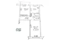 2 bedroom apartment 48 m² Babruysk, Belarus