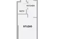 Kawalerka 1 pokój 36 m² Dubaj, Emiraty Arabskie