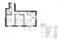 3 room apartment 68 m² Riga, Latvia