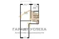 Apartamento 2 habitaciones 47 m² Muchaviecki sielski Saviet, Belarús