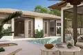 Complexe résidentiel New residential complex of furnished villas with pools in Maret, Samui, Thailand