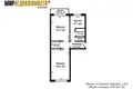 2 room apartment 49 m² Minsk, Belarus