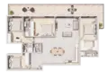Penthouse 3 Schlafzimmer 100 m² Bogazi, Nordzypern