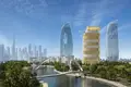Жилой комплекс Новая высотная резиденция Sapphire с бассейнами, спа-центром и коворкингом рядом с каналом и автомагистралью, Al Safa, Дубай, ОАЭ
