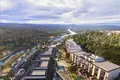 Kompleks mieszkalny New complex of elite townhouses with swimming pools, gardens and a meeting room, Istanbul, Turkey