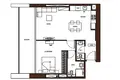 Mieszkanie 1 pokój 40 m² Dubaj, Emiraty Arabskie