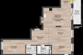 4 room apartment 86 m² Kalodziscanski sielski Saviet, Belarus