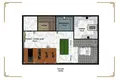 Вилла 6 комнат 602 м² Каргыджак, Турция
