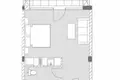 Apartamento 1 habitación 37 m² Batumi, Georgia