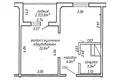 Appartement 1 chambre 33 m² Minsk, Bélarus