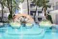 Complejo residencial New residential complex on the seafront in Bang Rak, Samui, Thailand